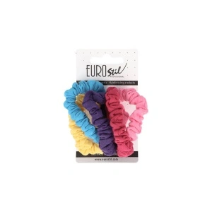 Elastice pentru par Eurostil, din material textil, diverse culori - 1 buc - Img 2