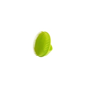 Perie masaj capilar, din plastic, VERDE - Img 5