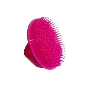 Perie masaj capilar, din plastic, ROZ - Img 2