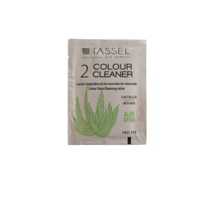 Solutie pentru indepartarea petelor de vopsea Tassel Colour Cleaner, cu aloe vera - 2 ml