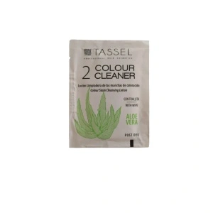 Solutie pentru indepartarea petelor de vopsea Tassel Colour Cleaner, cu aloe vera - 2 ml
