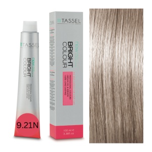 Vopsea de par cu keratina, ulei de argan si amoniac Nordiac Bright Color, nr 9.21N Blond Auriu Super Luminos -100ml