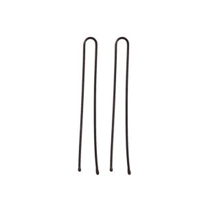 Ace de par negre, drepte si groase, pentru coc - 50 mm x 200 gr