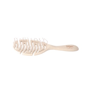 Perie Ecologică pentru Descurcat Părul Natural - Eurostil Nature Line, 22 cm
