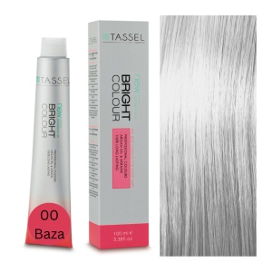 Pigment de par cu ulei de argan si keratina Bright Colour Tassel 00, ALB Baza - 100 ml