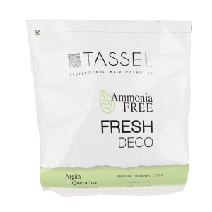 Pudra decoloranta de par, fara amoniac Fresh Deco Tassel, cu keratina si ulei de argan - 500 gr
