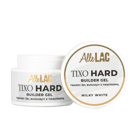 AlleLac Tixo Hard Builder Gel Milky White 45g - Img 4