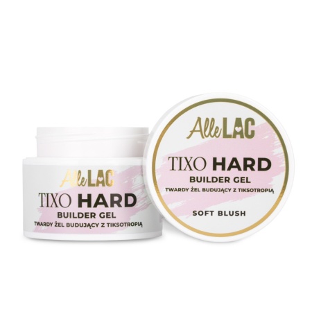 AlleLac Tixo Hard Builder Gel Soft Blush 45g - Img 7