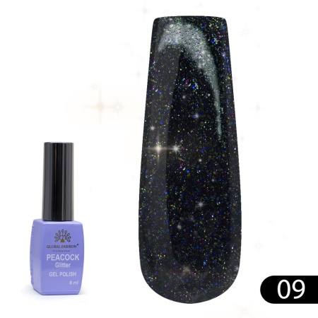Oja Semipermanenta Peacock , Global Fashion 8 ML, 09