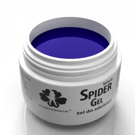 Spider Gel Allepaznokcie Blue - Img 4