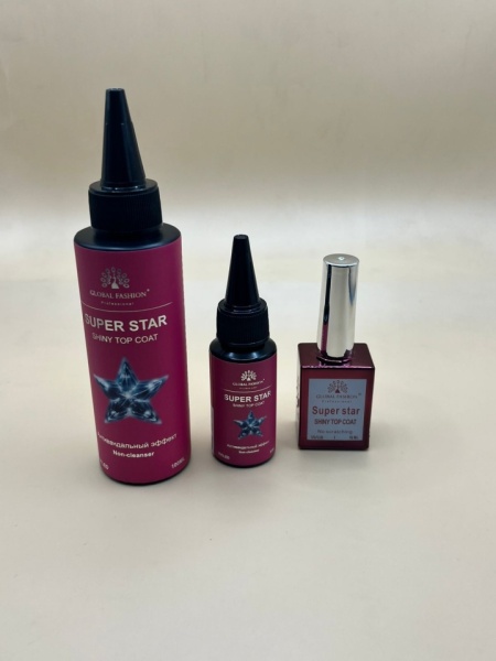 Top pentru unghii Superstar Shiny, Global Fashion, 100 ml - Img 3