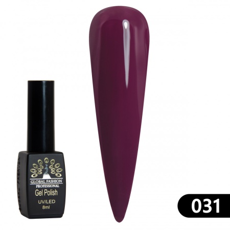 OJA SEMIPERMANENTA BLACK ELITE, GLOBAL FASHION 8 ML, 031