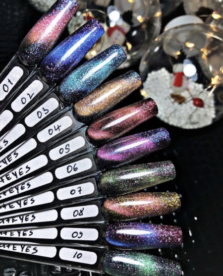 Oja Semipermanenta Fairy cat eyes gel , Global Fashion 8 ML, 09 - Img 2