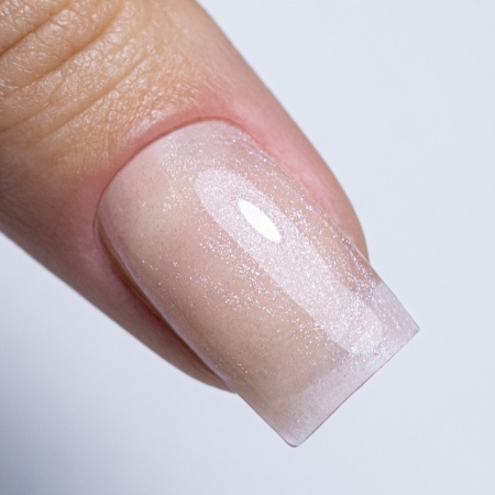 Rubber Base AlleLac Peach Bling HEMA/Di-HEMA Free TPO free Nr 7 - Img 5