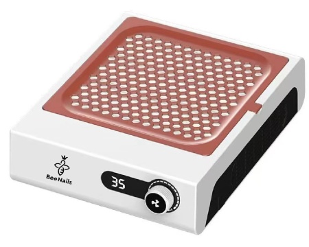 Aspirator pentru manichiură cu filtru Bee Nails, 150W, ZS-807, alb - Img 2