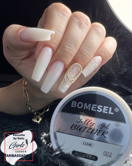 Jelly Gel Builder BOMESEL 002 MILKY WHITE - TPO Free - Img 3