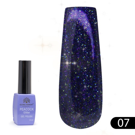 Oja Semipermanenta Peacock , Global Fashion 8 ML, 07