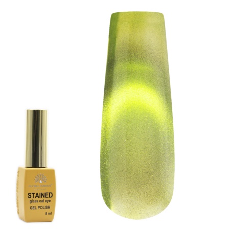 Oja Semipermanenta Vitraliu - Stained glass cat eyes , Global Fashion 8 ML, 03