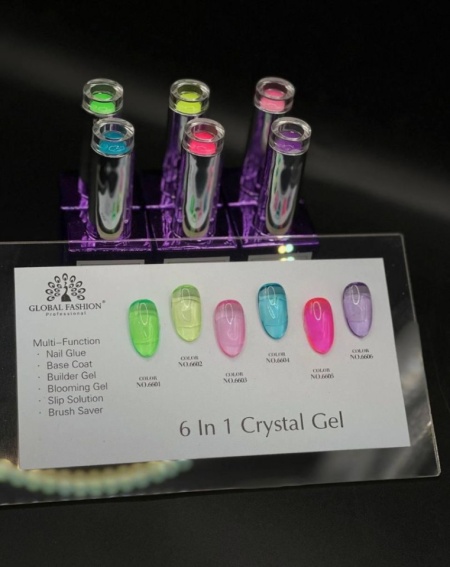 Cristal Gel Jelly Colour 6 în 1 - 6606 - Img 2