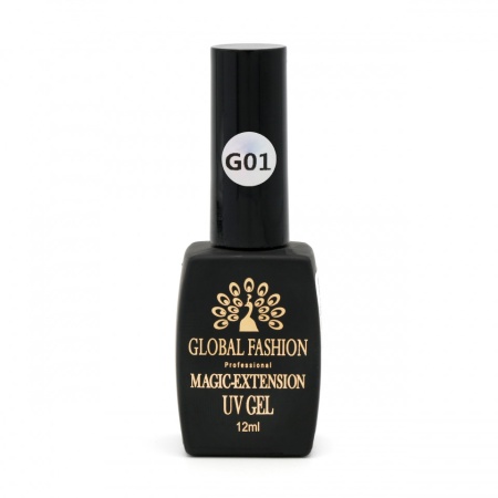 GEL CONSTRUCTIE UNGHII UV CU SCLIPICI MAGIC EXTENSION 12ML - ALB G01