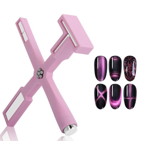 Magnet Multiform pentru unghii 5 în 1, roz