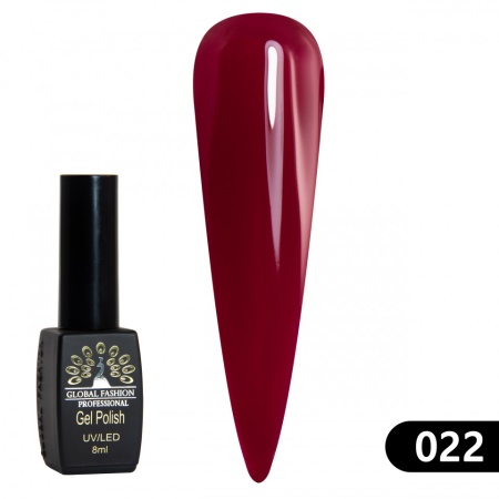 OJA SEMIPERMANENTA BLACK ELITE, GLOBAL FASHION 8 ML, 022