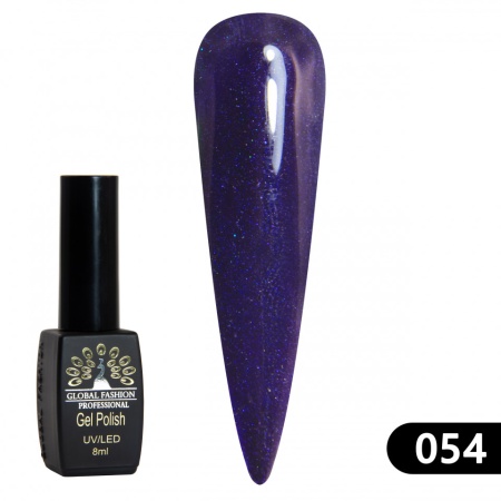 OJA SEMIPERMANENTA BLACK ELITE, GLOBAL FASHION 8 ML, 054