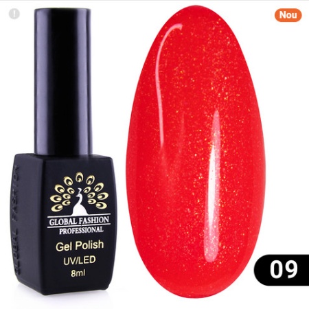 Oja semipermanenta Disco Summer 8ml, 09