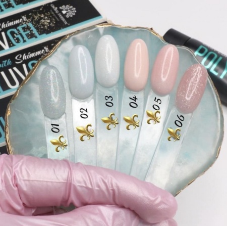 POLYGEL CONSTRUCTIE UNGHII SHIMMER 30G, 02 GLOBAL FASHION - TPO Free - Img 3