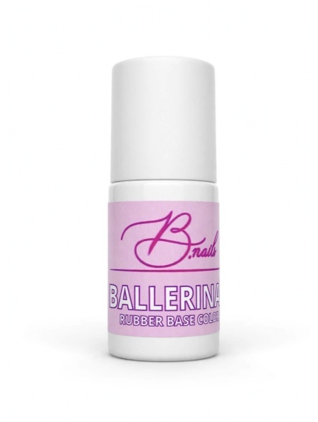 Rubber base Base coat color B nails Ballerina - Img 3