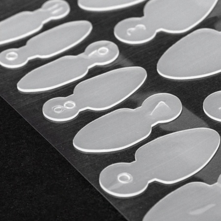 Soft Silicone French Pads pentru oval scurt