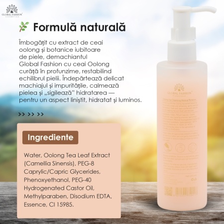 Demachiant de curățare, Oolong Tea Cleansing Makeup Remover, 200 ml - Img 4