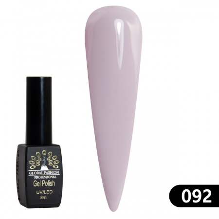 OJA SEMIPERMANENTA BLACK ELITE, GLOBAL FASHION 8 ML, 092