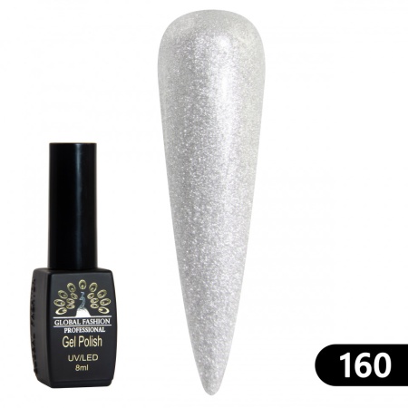 OJA SEMIPERMANENTA BLACK ELITE, GLOBAL FASHION 8 ML, 160