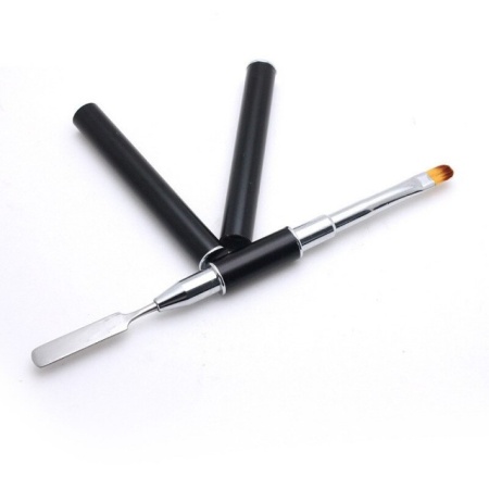 Pensula cu spatula pentru aplicarea polygelului
