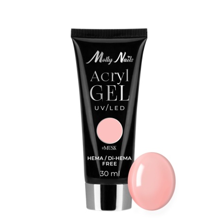 Polygel Molly by Allepaznokcie Free Musk 30g Hema DiHema Free &amp; TPO Free - Img 3