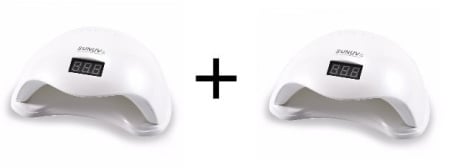 SET 2 Lampi model SUN 5 48W Led cu afisaj digital