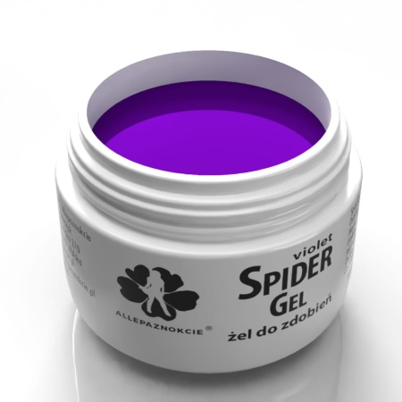 Spider Gel Allepaznokcie Violet - Img 2
