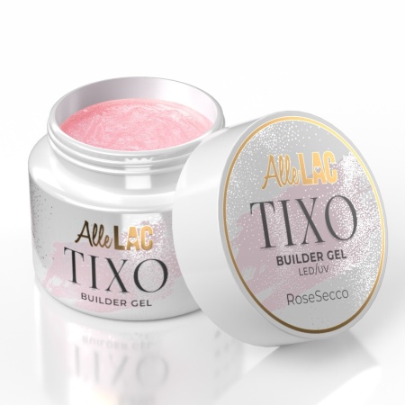 AlleLac Tixo Builder Gel RoseSecco 45g - Img 3