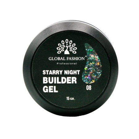 Builder Gel Starry Night Global Fashion color 08 - Img 6