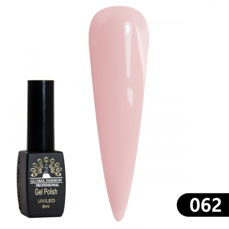 OJA SEMIPERMANENTA BLACK ELITE, GLOBAL FASHION 8 ML, 062