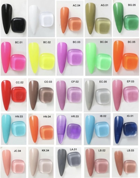 Oja semipermanenta profesionala Newby SET #7 - Img 4
