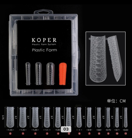 Tipsuri Reutilizabile “Snake Square System" G10