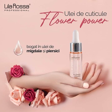 ULEI CUTICULE cu pipeta Flower Power - 15ML - Img 2