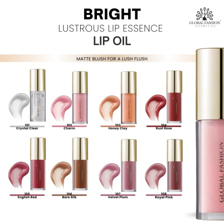 Ulei pentru buze, esență strălucitoare și intensă Bright Lustrous Lip Essence LIP OIL #106 - Img 4