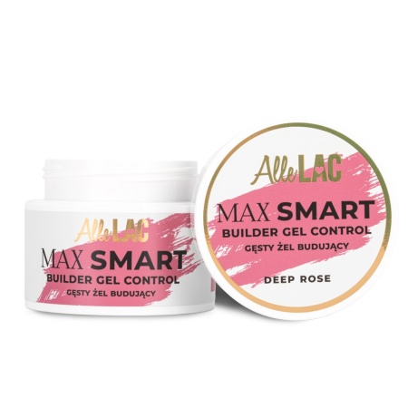 AlleLac Max Smart Builder Gel Control Deep Rose 45g - Img 7