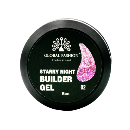 Builder Gel Starry Night Global Fashion color 02 - Img 6