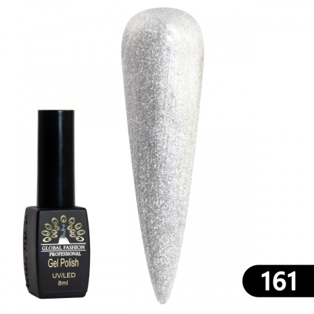 OJA SEMIPERMANENTA BLACK ELITE, GLOBAL FASHION 8 ML, 161