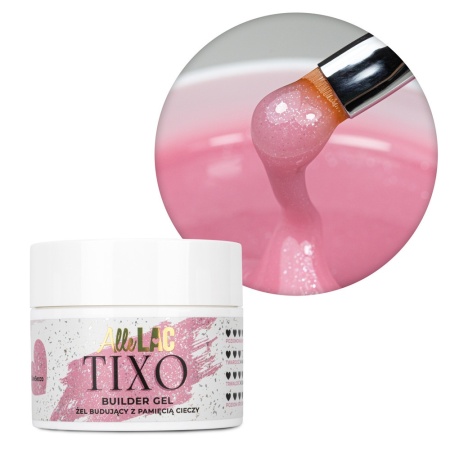 AlleLac Tixo Builder Gel GlowSecco 45g - Img 5