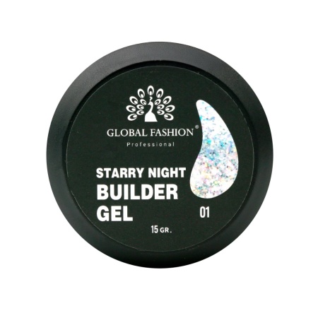 Builder Gel Starry Night Global Fashion color 01 - Img 6